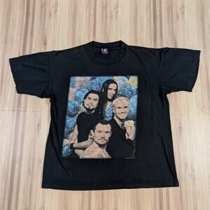 Vintage 1995 Red Hot Chili Peppers T Shirt Size L One Hot Minute Janes Addiction